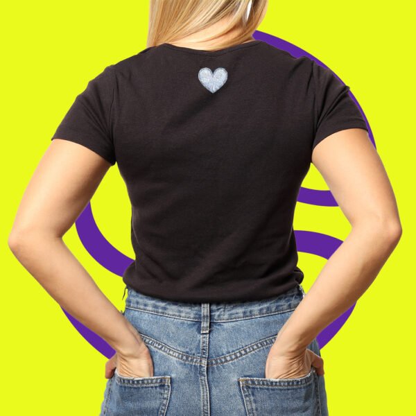 "Las Mujeres Facturan" Black T-Shirt - free shipping - Image 4