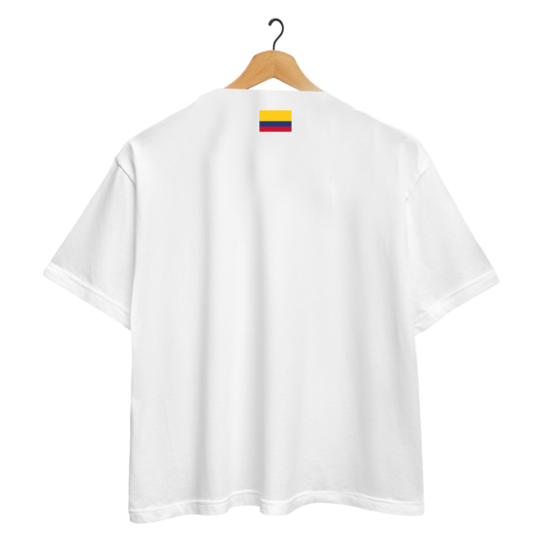 Multicolor Shakira White T-Shirt - free shipping - Image 2
