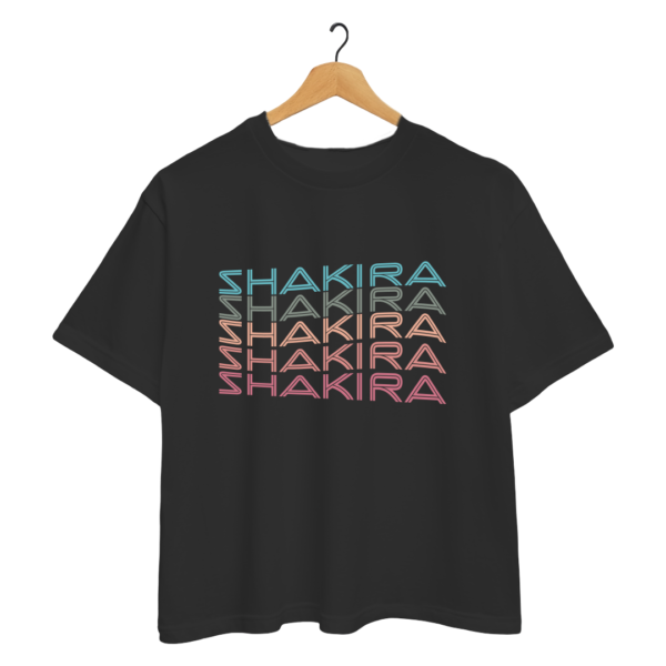 Multicolor Shakira T-Shirt